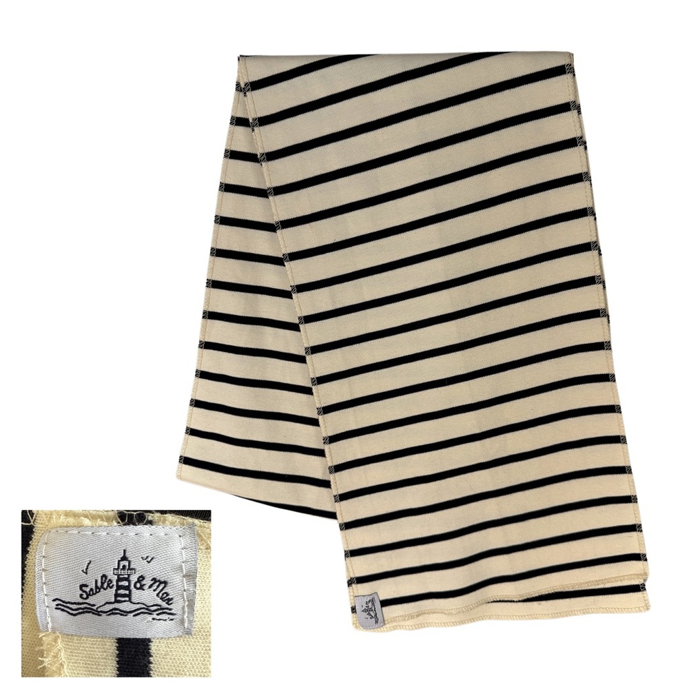 Sable & Max Striped Scarf